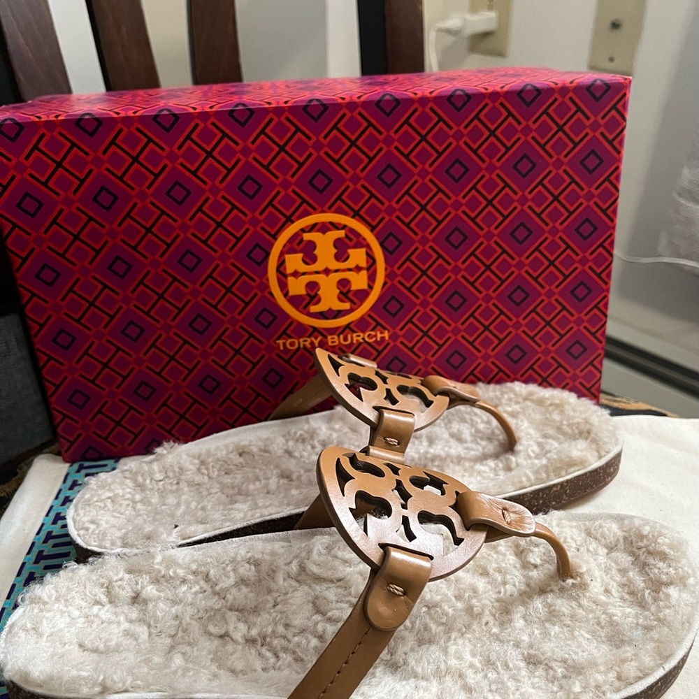 Tory Burch Brown Sandals - Picture 3 of 8
